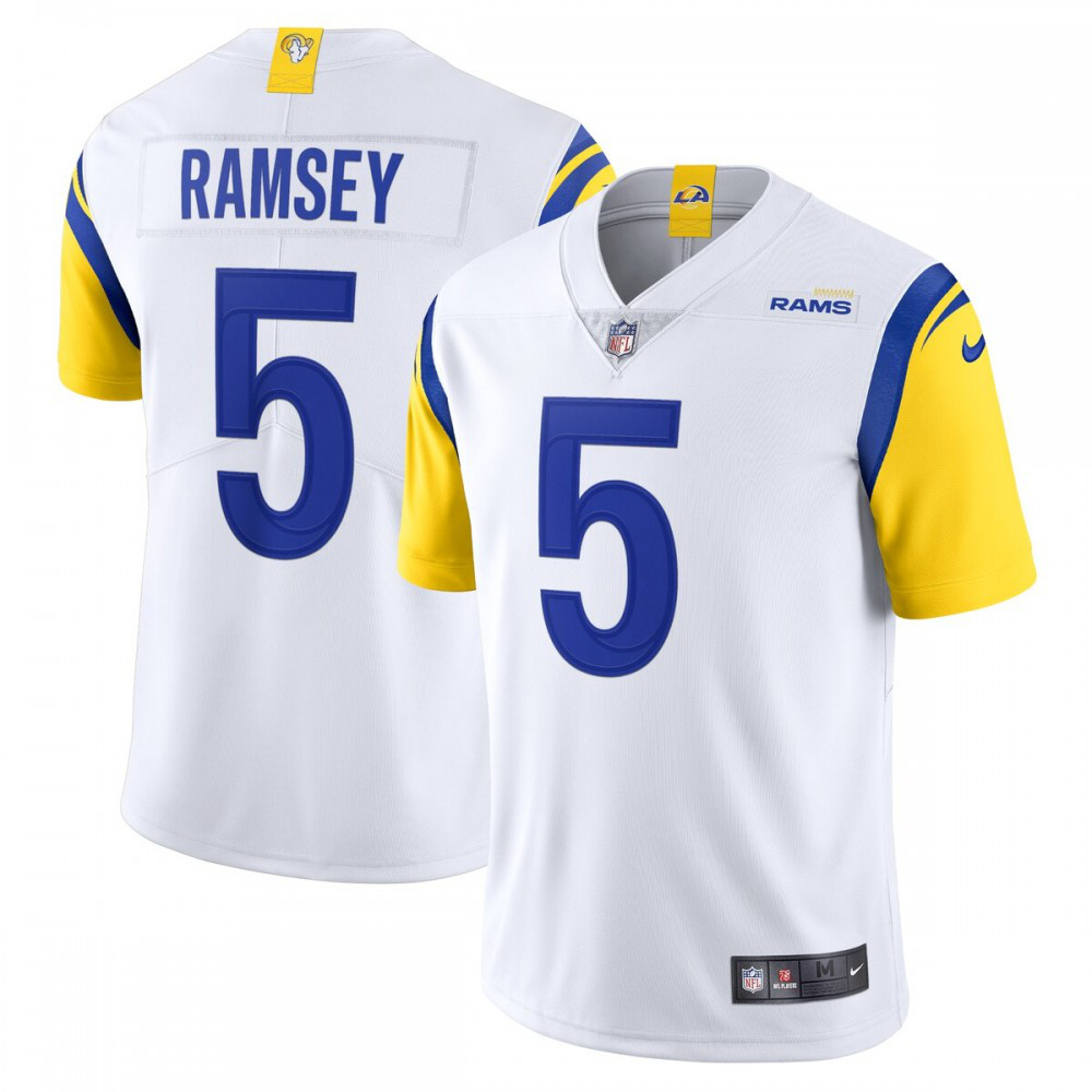 Jalen Ramsey Los Angeles Rams Nike Alternate Vapor Limited Jersey - White-Profan Arena
